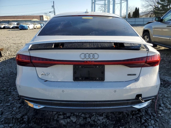 2019 Audi A7 Premium Plus with VIN WAUR2AF24KN100878, listed as a Copart auction lot 78816743 with 48,178 mi miles and Salvage Title. Bid and sale history available at carsss.com. Image 6.