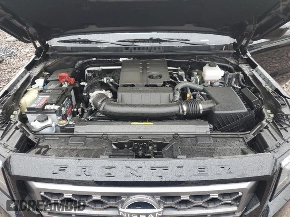 2024 Nissan Frontier SV with VIN 1N6ED1EJ0RN667374, listed as a Copart auction lot 58184865 with 9,546 mi miles and Clean title. Bid and sale history available at DreamBid. Image 11.