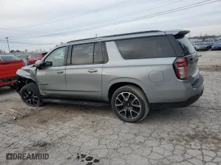 2023 Chevrolet Suburban RST with VIN 1GNSKEKD7PR400876, listed as a Copart auction lot 84726094 with 17,741 mi miles and Salvage Title. Bid and sale history available at carsss.com. Image 2.