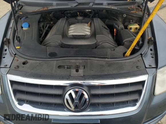 2004 Volkswagen Touareg with VIN WVGCM67L94D006541, listed as a Copart auction lot 50514195 with 132,278 mi miles and Salvage Title. Bid and sale history available at DreamBid. Image 12.
