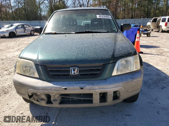 2000 Honda CR-V LX with VIN JHLRD1840YC033134, listed as a Copart auction lot 48556665 with 202,774 mi miles and Salvage Title. Bid and sale history available at carsss.com. Image 5.