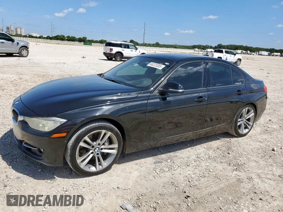 2013 BMW 3 Series 335i with VIN WBA3A9C56DF477134, listed as a Copart auction lot 66223355 with 162,804 mi miles and Clean title. Bid and sale history available at DreamBid. Image 1.