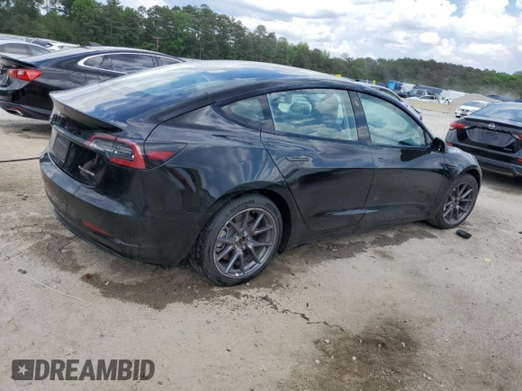 2022 Tesla Model 3 Long Range with VIN 5YJ3E1EB0NF286553, listed as a Copart auction lot 54076395 with 95,353 mi miles and Clean Title. Bid and sale history available at carsss.com. Image 3.