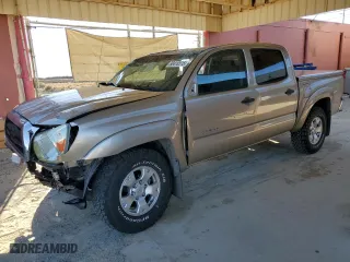 2005 Toyota Tacoma PreRunner with VIN 5TEJU62N55Z090919, listed as a Copart auction lot 50410515 with 113,111 mi miles and Salvage Title. Bid and sale history available at carsss.com. Image 1.