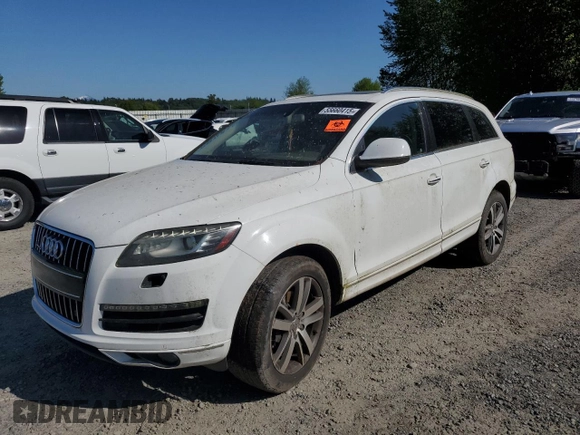 2010 Audi Q7 Premium Plus with VIN WA1LMAFE2AD001536, listed as a Copart auction lot 55660415 with Not provided miles and Clean title. Bid and sale history available at DreamBid. Image 1.