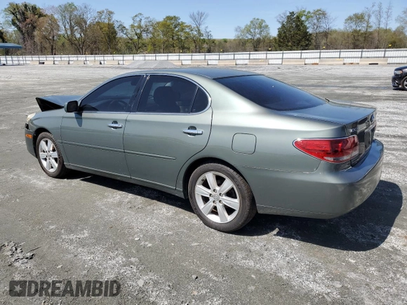 2005 Lexus ES 330 with VIN JTHBA30GX55090657, listed as a Copart auction lot 51385575 with 184,144 mi miles and Salvage Title. Bid and sale history available at carsss.com. Image 2.
