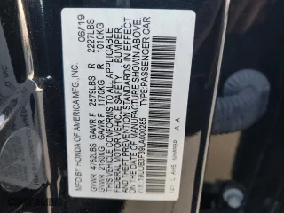 2020 Acura TLX with VIN 19UUB3F39LA000285, listed as a Copart auction lot 43385855 with 46,702 mi miles and Salvage Title. Bid and sale history available at carsss.com. Image 13.