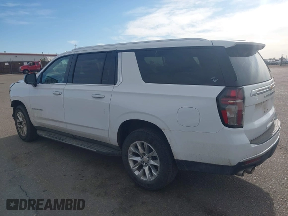 2023 Chevrolet Suburban Premier z VIN 1GNSKFKD5PR511819, wystawiony jako IAAI lot #41899310 z przebiegiem 40 355 mil mil oraz . Historia ofert i sprzedaży dostępna na DreamBid. Obrazek 3.