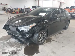 2021 Kia Forte LXS with VIN 3KPF24AD9ME320279, listed as a IAAI auction lot 41710033 with NaN miles. Bid and sale history available at carsss.com. Image 18.