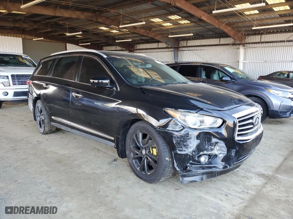 2014 Infiniti QX60 Hybrid with VIN 5N1CL0MN0EC514037, listed as a Copart auction lot 85060214 with NaN miles and Salvage Title. Bid and sale history available at carsss.com. Image 4.