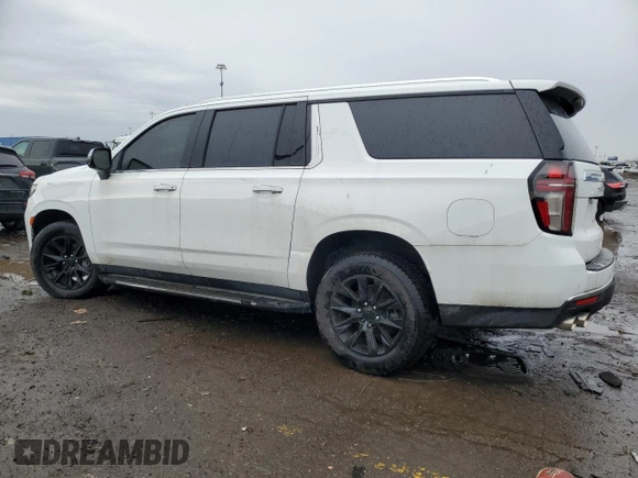 2021 Chevrolet Suburban Premier с VIN 1GNSCFKD9MR284417, выставлен на аукционе Copart как лот 47981755 с пробегом 53 316 миль миль и На запчасти • Non repairable. История ставок и продаж доступна на DreamBid. Изображение 2.
