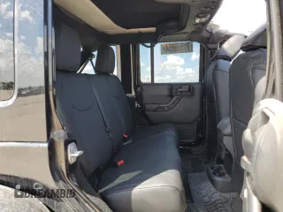 2018 Jeep Wrangler JK Unlimited Sahara with VIN 1C4BJWEG8JL858721, listed as a Copart auction lot 71556954 with 0 mi miles and Salvage Title. Bid and sale history available at carsss.com. Image 10.
