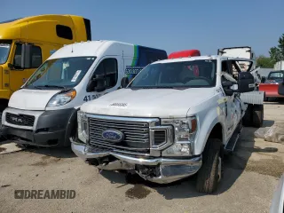 2022 Ford F-350 XL z VIN 1FT8W3DT7NEF75231, wystawiony jako Copart lot #58855385 z przebiegiem 40 571 mil mil oraz Czysty tytuł • Clean title. Historia ofert i sprzedaży dostępna na DreamBid. Obrazek 1.