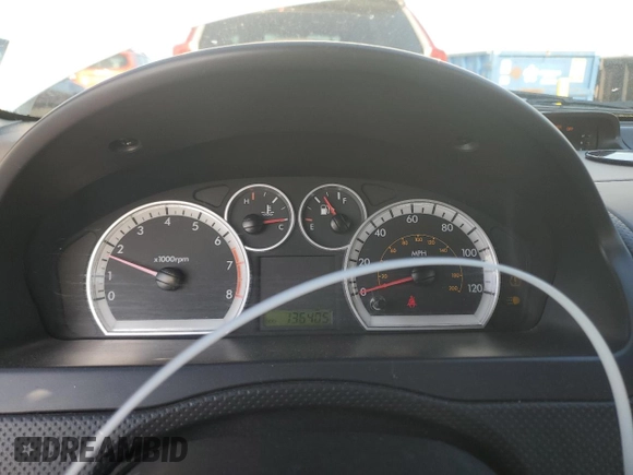 2010 Chevrolet Aveo 1LT with VIN KL1TD5DE1AB125901, listed as a Copart auction lot 52527695 with 136,405 mi miles and Salvage Title. Bid and sale history available at DreamBid. Image 9.