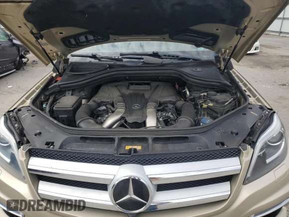 2013 Mercedes-Benz GL-Class GL 550 with VIN 4JGDF7DE5DA244124, listed as a Copart auction lot 53233115 with 123,407 mi miles and Clean Title. Bid and sale history available at carsss.com. Image 12.