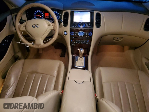 2010 Infiniti EX Journey with VIN JN1AJ0HR4AM757307, listed as a Copart auction lot 44401685 with 67,779 mi miles and Salvage Title. Bid and sale history available at DreamBid. Image 8.