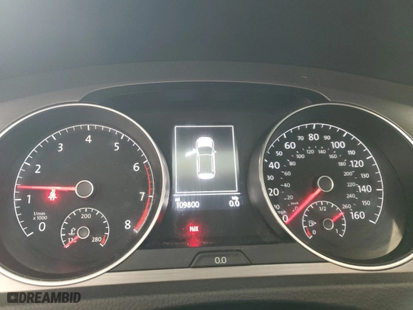 2015 Volkswagen Golf TSI SEL with VIN 3VW217AU6FM011605, listed as a Copart auction lot 52414675 with 109,800 mi miles and Salvage Title. Bid and sale history available at carsss.com. Image 9.