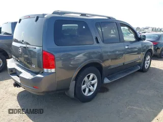 2008 Nissan Armada SE z VIN 5N1AA08D38N626919, wystawiony jako IAAI lot #42404128 z przebiegiem 201 357 mil mil oraz . Historia ofert i sprzedaży dostępna na DreamBid. Obrazek 4.