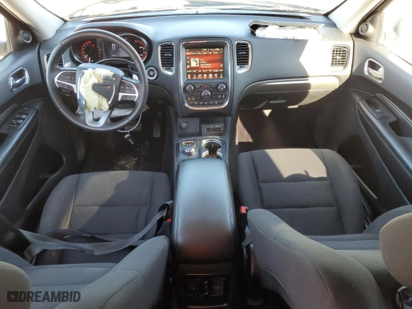 2017 Dodge Durango SXT with VIN 1C4RDHAGXHC656996, listed as a Copart auction lot 42009385 with 61,970 mi miles and Salvage Title. Bid and sale history available at carsss.com. Image 8.