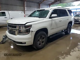 2018 Chevrolet Tahoe LT с VIN 1GNSKBKC1JR369122, выставлен на аукционе Copart как лот 66078505 с пробегом 121 921 миль миль и Списание • Salvage title. История ставок и продаж доступна на DreamBid. Изображение 1.