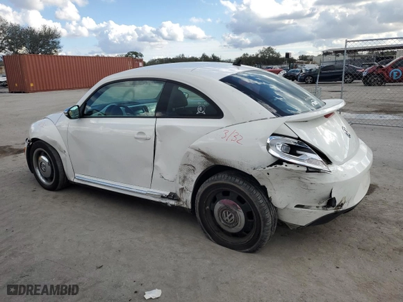 2012 Volkswagen Beetle 2.5L PZEV with VIN 3VWJP7ATXCM606633, listed as a Copart auction lot 85889244 with 80,652 mi miles and Salvage Title. Bid and sale history available at carsss.com. Image 2.