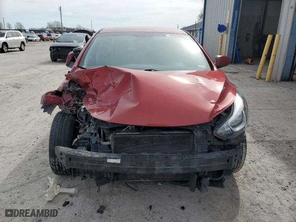 2016 Hyundai Elantra SE with VIN 5NPDH4AE3GH667086, listed as a Copart auction lot 46529045 with 138,200 mi miles and Salvage Title. Bid and sale history available at carsss.com. Image 5.