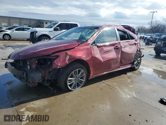 2017 Toyota Camry XLE with VIN 4T1BF1FK6HU704077, listed as a Copart auction lot 43028635 with Not Provided miles and Non Repairable. Bid and sale history available at DreamBid. Image 1.
