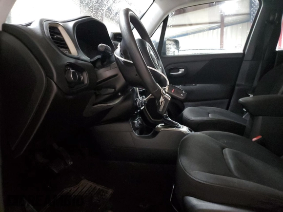 2017 Jeep Renegade Sport with VIN ZACCJBAB4HPG13928, listed as a Copart auction lot 51054245 with 93,159 mi miles and Salvage title. Bid and sale history available at DreamBid. Image 7.