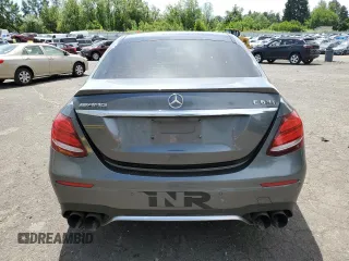2018 Mercedes-Benz E-Class AMG E 63 S with VIN WDDZF8KB8JA258044, listed as a Copart auction lot 58792094 with 0 mi miles and Salvage Title. Bid and sale history available at carsss.com. Image 6.