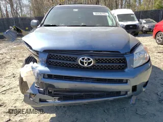 2008 Toyota RAV4 with VIN JTMBD33V186060481, listed as a Copart auction lot 52230785 with 166,013 mi miles and Salvage Title. Bid and sale history available at carsss.com. Image 5.