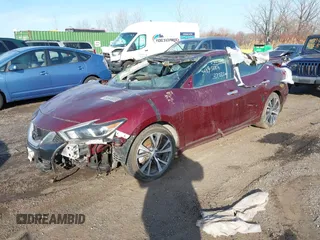 2017 Nissan Maxima SV with VIN 1N4AA6AP1HC392535, listed as a IAAI auction lot 40937768 with 37,223 mi miles. Bid and sale history available at carsss.com. Image 21.