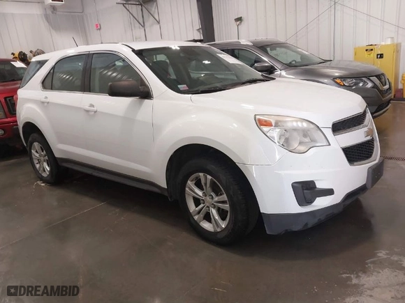 2014 Chevrolet Equinox LS with VIN 2GNFLEEK7E6198400, listed as a IAAI auction lot 41753840 with 155,049 mi miles. Bid and sale history available at carsss.com. Image 1.