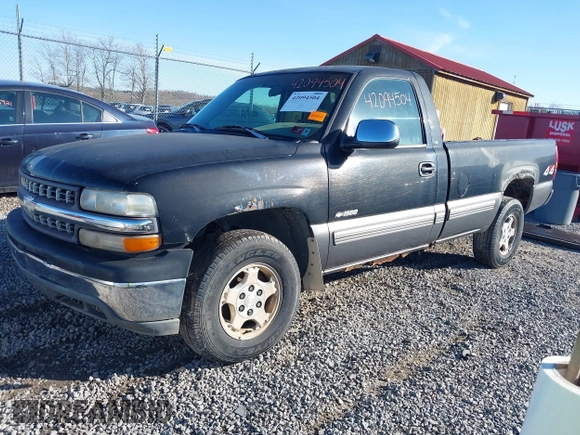 1999 Chevrolet Silverado 1500 LT with VIN 1GCEK14T8XE115517, listed as a IAAI auction lot 42094504 with 183,583 mi miles. Bid and sale history available at carsss.com. Image 2.