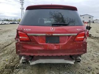 2019 Mercedes-Benz GLS 550 with VIN 4JGDF7DE3KB232335, listed as a Copart auction lot 53820775 with 80,782 mi miles and Salvage title. Bid and sale history available at DreamBid. Image 6.