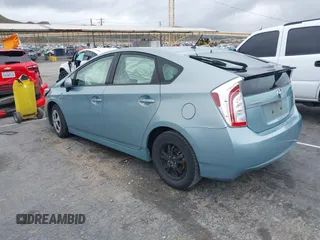 2014 Toyota Prius Four with VIN JTDKN3DU5E1851219, listed as a IAAI auction lot 41806545 with 185,735 mi miles. Bid and sale history available at carsss.com. Image 3.
