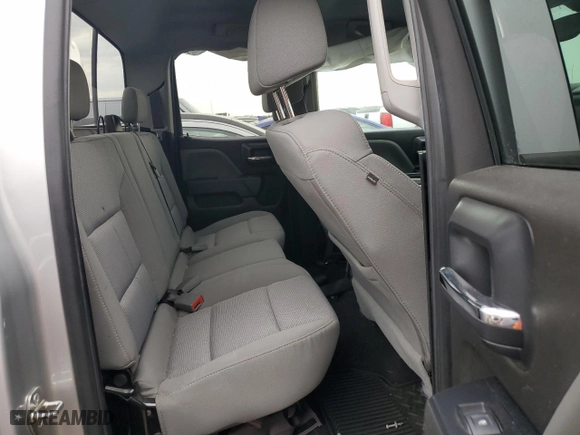 2019 Chevrolet Silverado 1500 LD Custom with VIN 2GCVKMEC6K1241434, listed as a Copart auction lot 49484565 with 0 mi miles and Salvage Title. Bid and sale history available at carsss.com. Image 10.