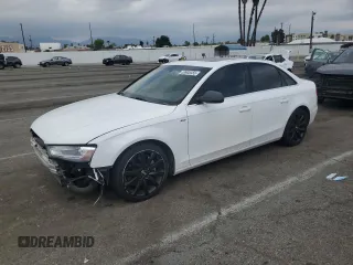 2013 Audi A4 Premium Plus with VIN WAUFFAFL1DN005598, listed as a Copart auction lot 53905355 with 119,687 mi miles and Clean Title. Bid and sale history available at carsss.com. Image 1.