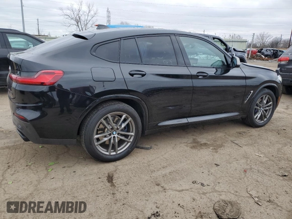 2020 BMW X4 M40i z VIN 5UX2V5C01L9D35126, wystawiony jako Copart lot #87261374 z przebiegiem 56 904 mil mil oraz Czysty tytuł • Clean title. Historia ofert i sprzedaży dostępna na DreamBid. Obrazek 3.