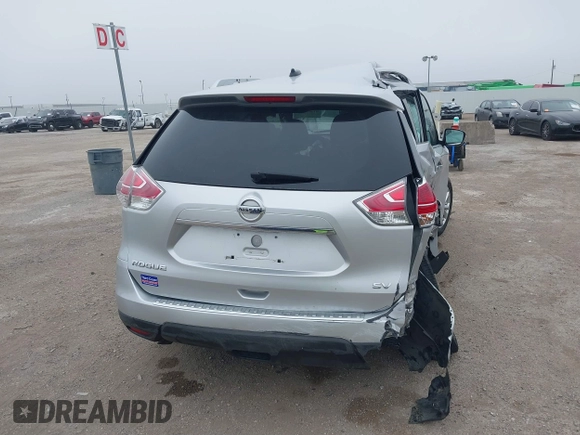 2016 Nissan Rogue S with VIN KNMAT2MT3GP686757, listed as a IAAI auction lot 41493223 with Not Provided miles and . Bid and sale history available at DreamBid. Image 17.