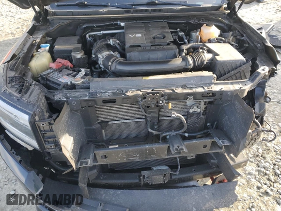 2022 Nissan Frontier Pro-4X z VIN 1N6ED1EK4NN686366, wystawiony jako Copart lot #46265815 z przebiegiem 50 753 mil mil oraz Szkoda całkowita • Salvage title. Historia ofert i sprzedaży dostępna na DreamBid. Obrazek 12.