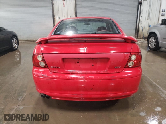 2004 Pontiac GTO with VIN 6G2VX12G74L288788, listed as a Copart auction lot 82424544 with 212,085 mi miles and Salvage Title. Bid and sale history available at carsss.com. Image 6.