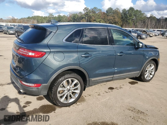 2019 Lincoln MKC Select with VIN 5LMCJ2C93KUL52056, listed as a Copart auction lot 85078844 with 68,863 mi miles and Salvage title. Bid and sale history available at DreamBid. Image 3.