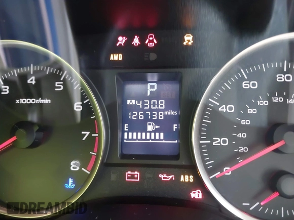 2014 Subaru Crosstrek Limited with VIN JF2GPAGC3E8264551, listed as a IAAI auction lot 41664900 with 126,738 mi miles and . Bid and sale history available at DreamBid. Image 15.