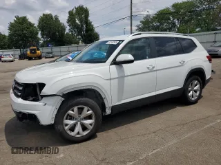 2018 Volkswagen Atlas SE с VIN 1V2KR2CA2JC590277, выставлен на аукционе Copart как лот 61140365 с пробегом 73 476 миль миль и Списание • Salvage title. История ставок и продаж доступна на DreamBid. Изображение 1.