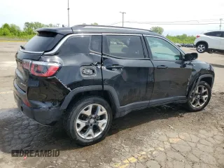 2019 Jeep Compass Limited with VIN 3C4NJDCB0KT740855, listed as a Copart auction lot 59127345 with 41,968 mi miles and Clean title. Bid and sale history available at DreamBid. Image 3.