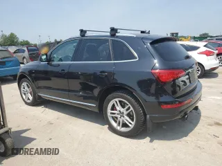 2014 Audi Q5 Premium Plus with VIN WA1CMAFP3EA046669, listed as a Copart auction lot 60703585 with 204,470 mi miles and Clean title. Bid and sale history available at DreamBid. Image 2.