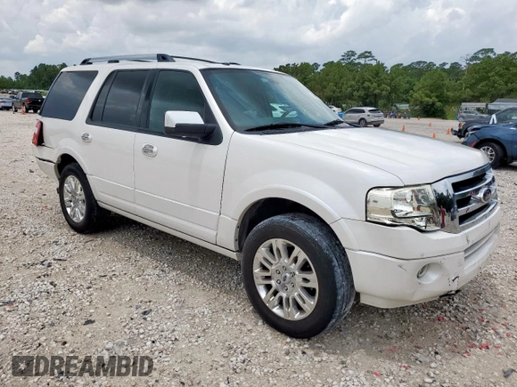 2014 Ford Expedition Limited z VIN 1FMJU1K54EEF09330, wystawiony jako Copart lot #60276175 z przebiegiem 187 203 mil mil oraz Szkoda całkowita • Salvage title. Historia ofert i sprzedaży dostępna na DreamBid. Obrazek 4.