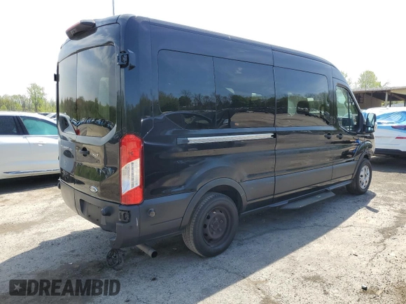 2020 Ford Transit Passenger XL with VIN 1FBAX2C85LKA07259, listed as a Copart auction lot 54928325 with 114,482 mi miles and Salvage title. Bid and sale history available at DreamBid. Image 3.