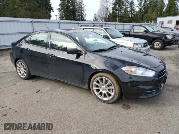 2013 Dodge Dart Aero z VIN 1C3CDFAH1DD319192, wystawiony jako Copart lot #46549925 z przebiegiem 76 689 mil mil oraz Szkoda całkowita • Salvage title. Historia ofert i sprzedaży dostępna na DreamBid. Obrazek 4.