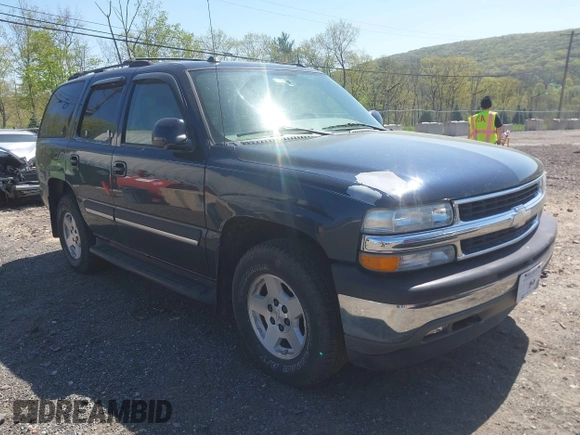 2005 Chevrolet Tahoe LS with VIN 1GNEK13T55J136340, listed as a IAAI auction lot 42153963 with 0 mi miles. Bid and sale history available at carsss.com. Image 1.